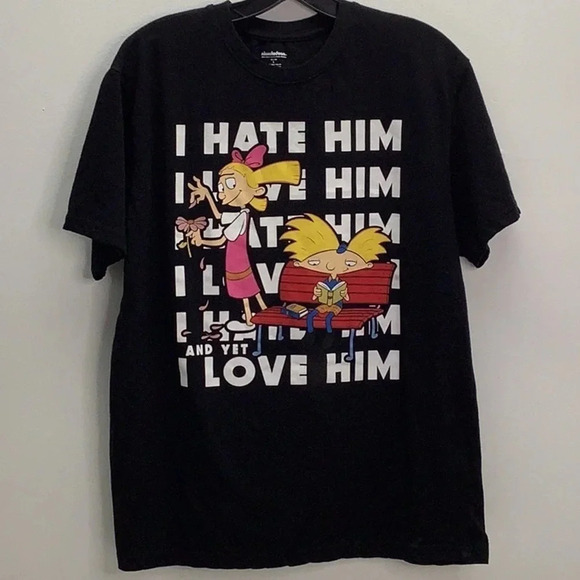 Nickelodeon Size Large Hey Arnold Graphic Tee. Preowned - Picture 1 of 4